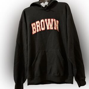 Brown University Jerzees Hoodie, Large